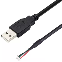 USB2.0 A manelijk naar Dupont hoofd 2.54 PH poort kabeladapter 150 cm PVC USB naar PH voor Turing Smart Display 8,8 inch