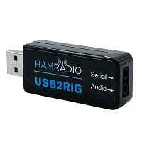 USB2RIG Radio USB geluidskaartconnector voor KENWOODs/YAESU/ICOM zakelijke radio ondersteuning TTL/232/CIV