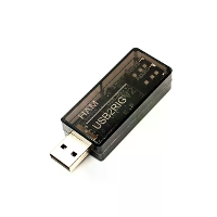 USB2RIG V2 USB Audio Seriële Adapter voor Ham Radio TTL 232 CIV Interface PTT Controle FT8 JT65 PSK DP108 Chip 3.3V Uitg