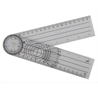 Userful Multi Ruler 360 Degree Goniometer Angle Medical Spinal Ruler Cm/inch Big Sale