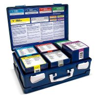 HeltiQ Verbanddoos Modulair BHV Plus   Blauw