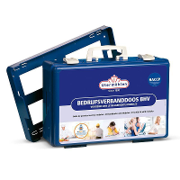 HeltiQ Verbanddoos Modulair BHV HACCP Blauw