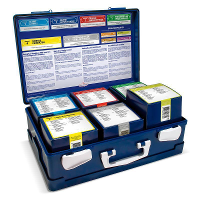 HeltiQ BHV Verbanddoos Modulair   Blauw