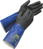 Uvex 6055710 rubiflex S XG35B Chemicaliënhandschoen Maat (handschoen): 10 ISO 18889:2019 1 paar