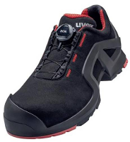 Uvex 6567 6567241 Lage veiligheidsschoenen S3 Schoenmaat (EU): 41 Zwart/rood 1 paar