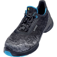 Uvex 6834 PU/TPU 6834242 Lage veiligheidsschoenen S1P Schoenmaat (EU): 42 Zwart, Blauw 1 paar
