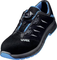 Uvex 6938 6938244 Lage veiligheidsschoenen S1P Schoenmaat (EU): 44 Zwart/blauw 1 paar