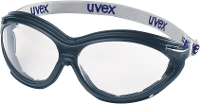 Uvex 9188 Veiligheidsbril Zwart, Wit DIN EN 166 1