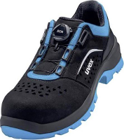 Uvex 9558 9558240 Lage veiligheidsschoenen S1P Schoenmaat (EU): 40 Zwart/blauw 1 paar