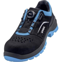 Uvex 9558 9558245 Lage veiligheidsschoenen S1P Schoenmaat (EU): 45 Zwart/blauw 1 paar