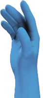 Uvex  fit 6059610 Nitril Wegwerphandschoen Maat (handschoen): 10, XL EN 374 , EN 455 100 stuk(s)