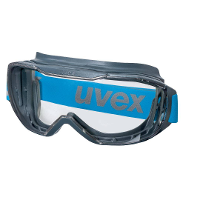 Uvex megasonic 9320415 Ruimzichtbril Grijs, Blauw