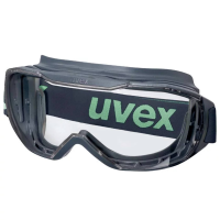 Uvex megasonic planet 9320295 Veiligheidsbril Incl. UV bescherming Grijs, Groen EN 166:2001, EN 170:2002