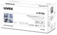 Uvex u fit lite 6059708 Wegwerphandschoen Maat (handschoen): M EN 374 100 stuk(s)