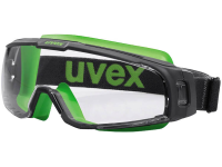 Uvex u sonic 9308245 Veiligheidsbril Zwart, Groen