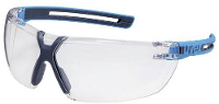 Uvex x fit (pro) 9199247 Veiligheidsbril Incl. UV bescherming Blauw, Grijs EN 166, EN 170 DIN 166, DIN 170