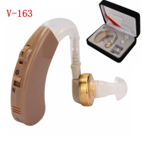V 163 Hearing Aid Earplug Convenient Sound Voice Amlifier Volume Adjustable