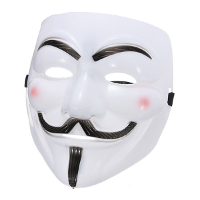 V For Vendetta Guy Fawkes Face Mask Fancy Halloween Cosplay