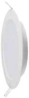 V TAC 7858 LED inbouwpaneel Energielabel: E (A   G) 6 W Warmwit Wit