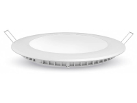 V TAC VT 1207 4857 LED paneel 12 W Warm wit Wit