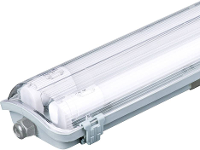 V TAC VT 15022 LED Batten Fitting   Dubbele Buis 2 x 20W   IP65 Waterdicht   Wit   2 x 2100