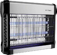 V TAC VT 3216 11179 Insectenvernietiger UV lamp 16 W (Ø x h) 354 mm x 93.5 Mm Aluminium, Zwart 1 stuk(s)