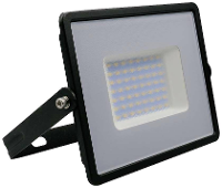 V TAC VT 4051B N LED Schijnwerper   E serie   IP65 Waterdicht   Zwart   50W   4300 Lumen   4000K