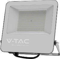V TAC VT 44105 B 9895 LED schijnwerper Energielabel: B (A   G) 100 W Koudwit