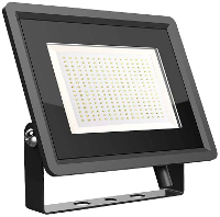 V TAC VT 49204 B LED Schijnwerper   F Klasse   IP65 Waterdicht   Zwart   200W   17600 Lumen  