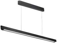 V TAC VT 7 35 B LED lineaire verlichting   Samsung   IP20   Zwart   36W  2880 Lumen   3 In 1