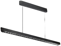 V TAC VT 7 36 B LED lineaire verlichting   Samsung   IP20   Zwart   36W  2880 Lumen   3 In 1