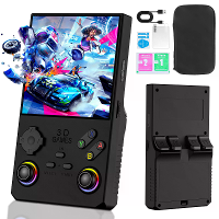 V40MAX Open Source Handheld Game Console RK3326 4 Inch IPS HD 45 Emulators voor PSP GBA Arcade 3800mAh 10U Speeltijd Ret