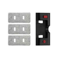 Vactidy V10 Pro Draadloze Stofzuiger waterreservoir met 3 doekjes voor dweilen voor basisreiniging