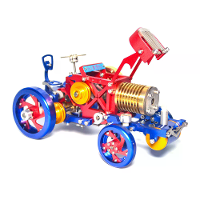 Vacuum Stirling Trekker Motor Aluminium Legering Model Speelgoed Kinderen Wetenschap Onderwijs