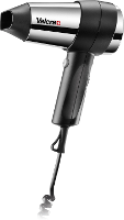 Valera Action 1800 Push 542.14 Schwarz Haardroger Chroom zwart