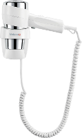 Valera Action Super Plus 1600 542.06/038A Haardroger met wandhouder Chroom, Wit