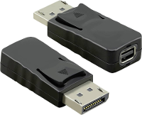 Value 12.99.3160 Adapter [1x DisplayPort stekker   1x Mini DisplayPort bus] Zwart 30 m