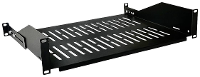VALUE 19 Legplank, 485 x 350mm, max. 25Kg, zwart