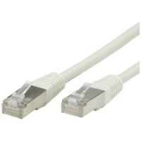 Value 21.99.0344 RJ45 Netwerkkabel, patchkabel CAT 5e S/FTP 30.00 M Grijs Afgeschermd (dubbel), Vergulde steekcontacten 1 stuk(s)