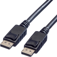 VALUE DisplayPort Cable, DP DP, LSOH, M/M, zwart, 1 m