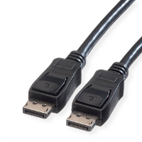 VALUE DisplayPort kabel, DP M/M, zwart, 1,5 m