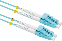 VALUE glasvezelkabel 50/125µm OM3, LC/LC, Low Loss connector, turkoois, 5 m
