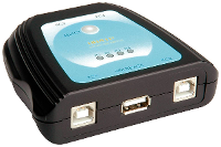 VALUE handmatige USB 2.0 Printer switch, 4 poorts