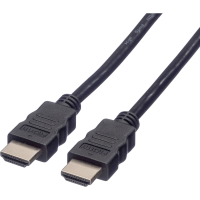 VALUE HDMI 8K (7680 x 4320) Ultra HD Cable met Ethernet, M/M, zwart, 1 m