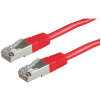 VALUE Patchkabel Cat.6 (Class E) S/FTP (PiMF), rood, 3 m