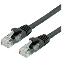 VALUE Patchkabel Kat.6A (Class EA) UTP, zwart, 3 m