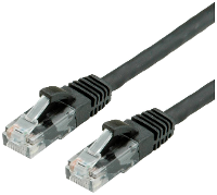 VALUE Patchkabel Kat.6A (Class EA) UTP, zwart, 5 m