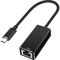 Value USB 2.0 Adapter [1x USB C stekker   1x RJ45 bus] VALUE USB 3.2 Gen 1, Typ C zu 2.5 Gigabi 15 cm Duplex