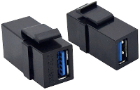 VALUE USB 3.2 Gen 1 Keystone Module, zwart