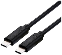 VALUE USB4 Gen3x2 Kabel, C C, M/M, 40Gbit/s, 100W , zwart, 0,5 m